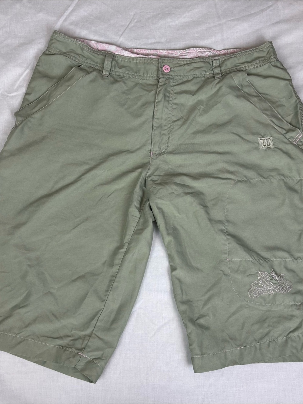 Wilson women’s Light Olive Green Cargo Shorts